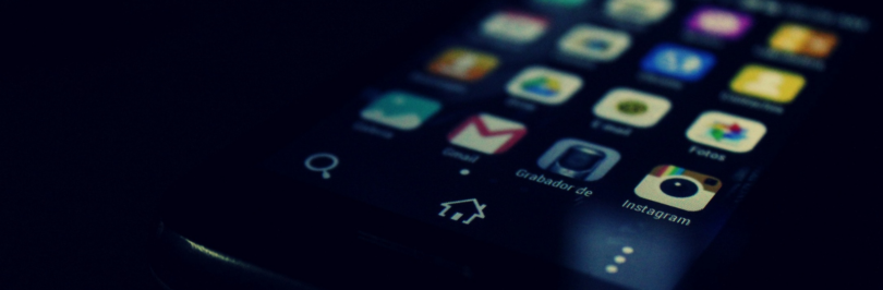 black-android-smartphone-showing-instagram-and-gmail-application