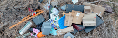 garbage-on-grass