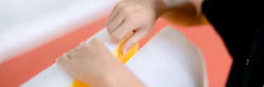 person-holding-polyurethane-foam