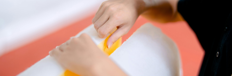 person-holding-polyurethane-foam