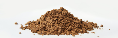 pile of coffee grounds